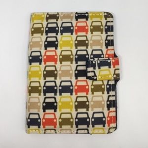 Orla Kiely cars print passport holder
